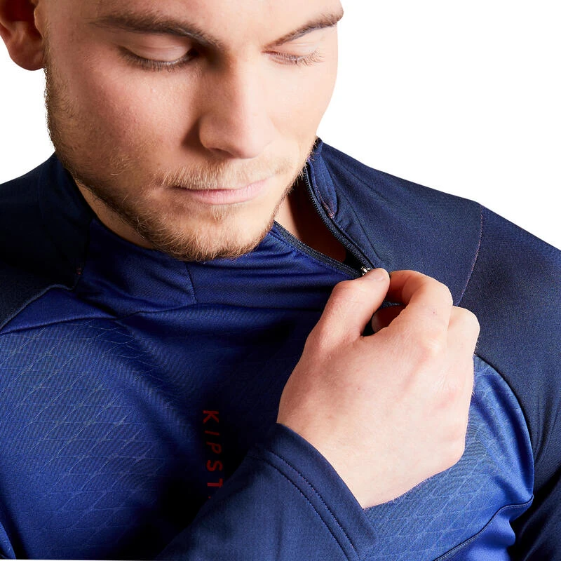 Kipsta Adult 1/2 Zip Football Sweatshirt Traxium 8 Kipsta Adult 1/2 Zip Football Sweatshirt Traxium - Image 6