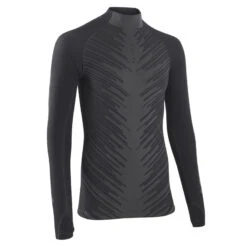 Kipsta Adult Base Layer Top Keepwarm 900 - Dark Grey