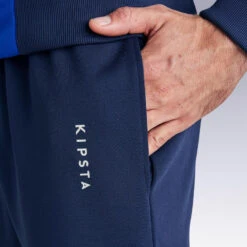 Kipsta Adult Football Bottoms Essential -Decathlon adult football bottoms essential navy blue 6