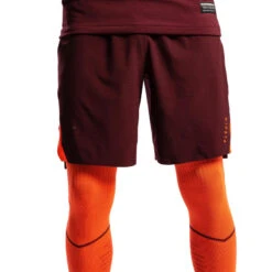 Kipsta Adult Football Shorts CLR -Decathlon adult football shorts clr burgundy 3