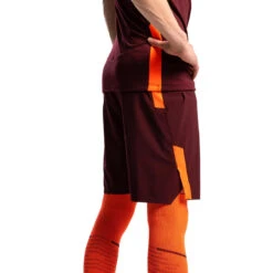 Kipsta Adult Football Shorts CLR -Decathlon adult football shorts clr burgundy 4