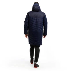 Kipsta Adult Long Football Parka -Decathlon adult long football parka dark blue 2