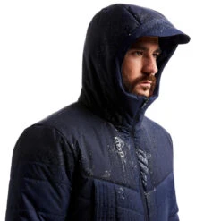 Kipsta Adult Long Football Parka -Decathlon adult long football parka dark blue 8