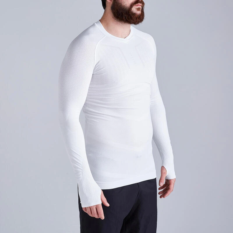 Kipsta Adult Long-Sleeved Base Layer Keepdry 500 3 Kipsta Adult Long-Sleeved Base Layer Keepdry 500