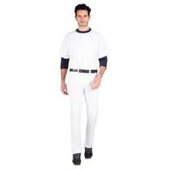 Kipsta BA 550 Adult Baseball Pants - White -Decathlon ba 550 adult baseball pants white 10