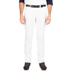 Kipsta BA 550 Adult Baseball Pants - White -Decathlon ba 550 adult baseball pants white 6