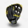 Kipsta Baseball Glove Right-hand Throw Kids - BA100 Yellow Black -Decathlon baseball glove right hand throw kids ba100 yellow black