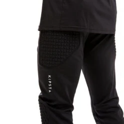 Kipsta F500 Adult Goalkeeper Bottoms - Black -Decathlon f500 adult goalkeeper bottoms black 2
