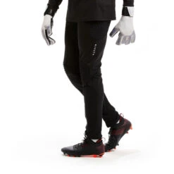 Kipsta F500 Adult Goalkeeper Bottoms - Black -Decathlon f500 adult goalkeeper bottoms black 5