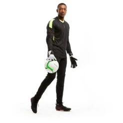 Kipsta F500 Adult Goalkeeper Bottoms - Black -Decathlon f500 adult goalkeeper bottoms black 8
