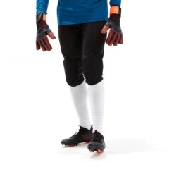Kipsta Goalkeeper Cropped Bottoms F500 - Black -Decathlon goalkeeper cropped bottoms f500 black 6