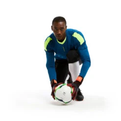 Kipsta Goalkeeper Cropped Bottoms F500 - Black -Decathlon goalkeeper cropped bottoms f500 black 8