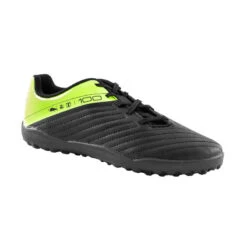Kipsta Hard Ground Football Boots Agility 100 HG - Black/Yellow