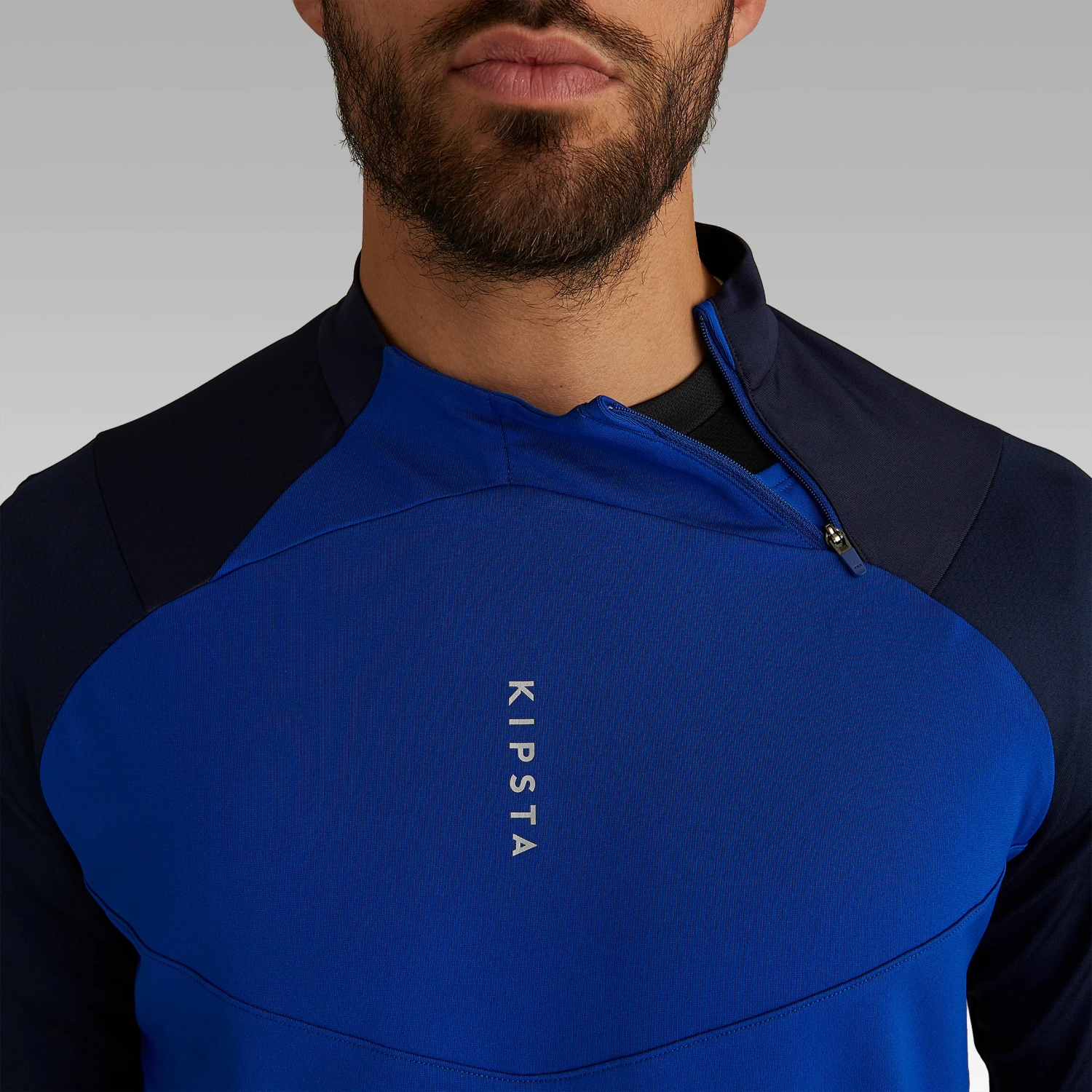 Kipsta T500 Adult 1/2 Zip Football Sweatshirt 10 Kipsta T500 Adult 1/2 Zip Football Sweatshirt - Image 8