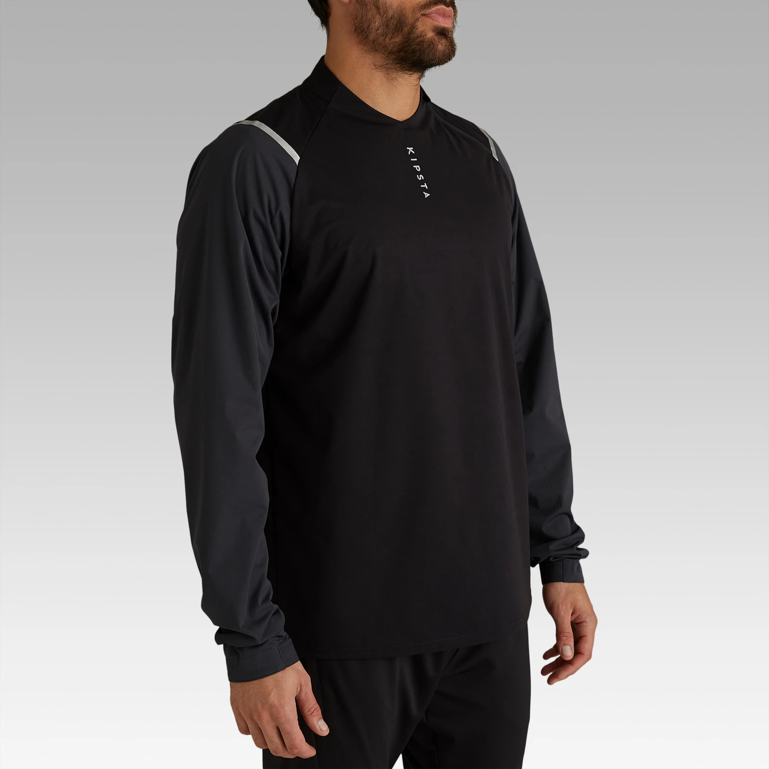 Kipsta T500 Adult Football Waterproof Windbreaker 5 Kipsta T500 Adult Football Waterproof Windbreaker - Image 3