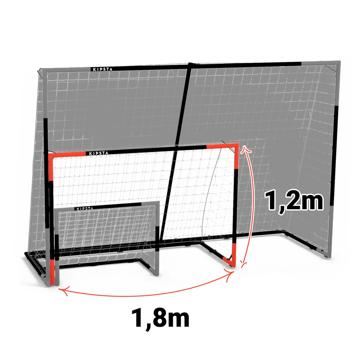 Kipsta SG 500 Football Goal Size M 4 Kipsta SG 500 Football Goal Size M - Image 2