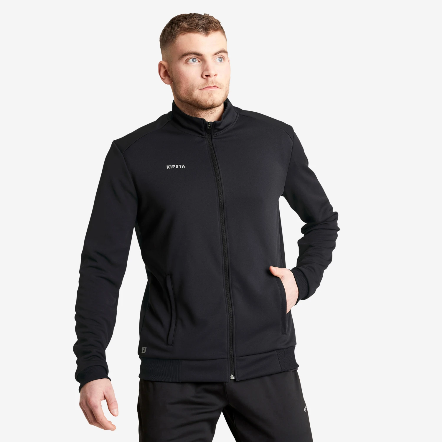 Kipsta Football Training Jacket Essential 16 Kipsta Football Training Jacket Essential - Image 14