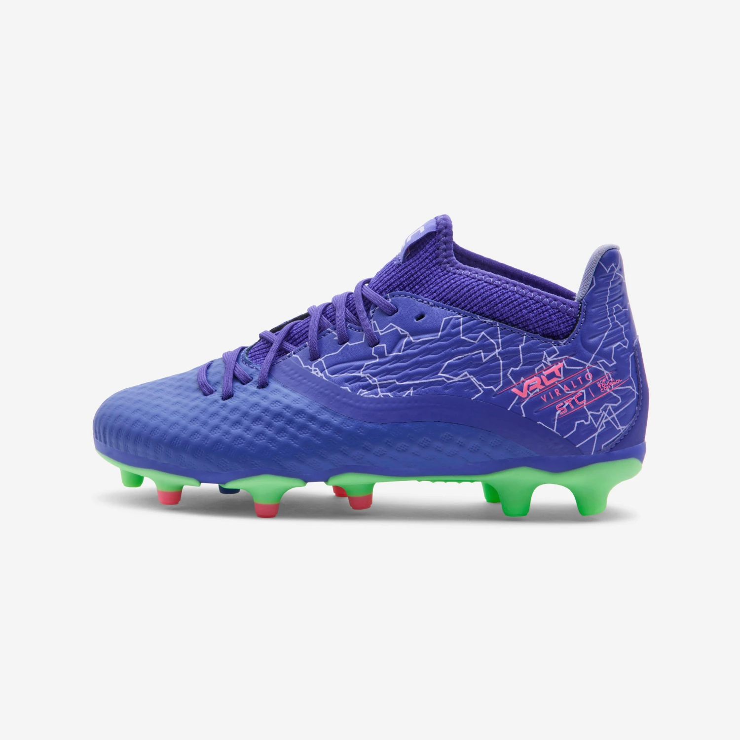 Kipsta Kids' Lace-Up Football Boots Viralto III FG 4 Kipsta Kids' Lace-Up Football Boots Viralto III FG - Image 2