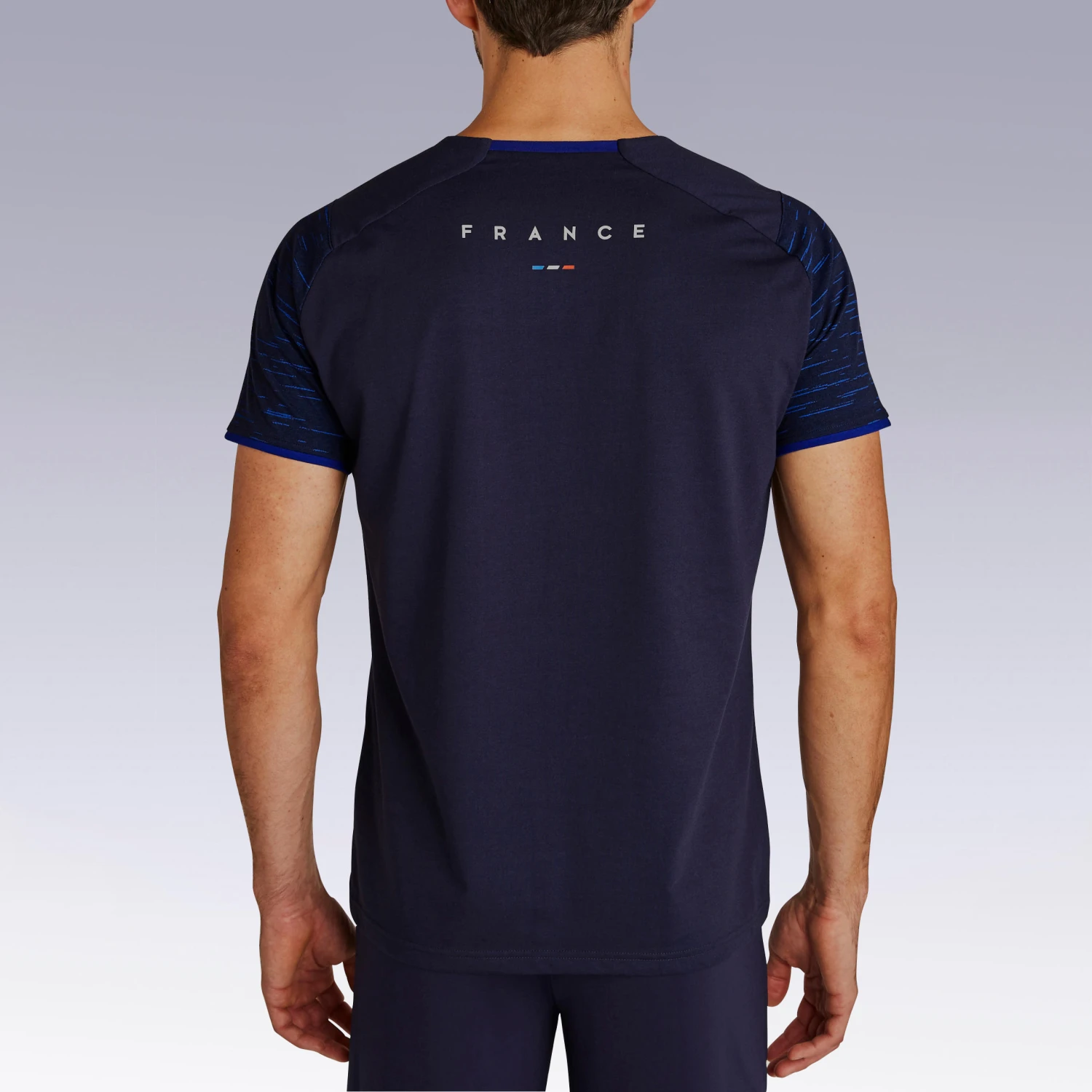 Kipsta Adult Football T-Shirt FF100 - France Away 2022 16 Kipsta Adult Football T-Shirt FF100 - France Away 2022 - Image 14