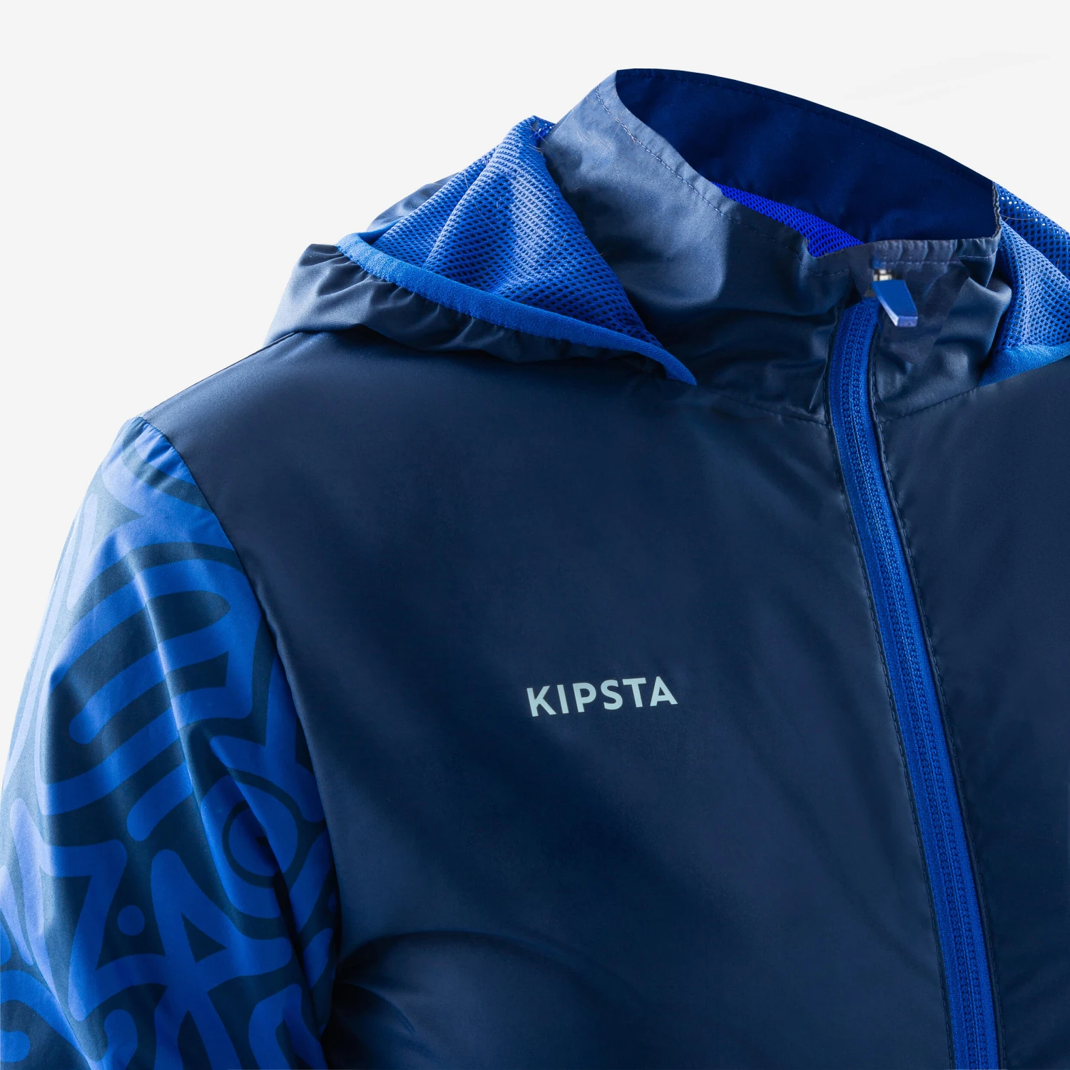 Kipsta Kids' Football Rainproof Jacket Viralto Club 7 Kipsta Kids' Football Rainproof Jacket Viralto Club - Image 5
