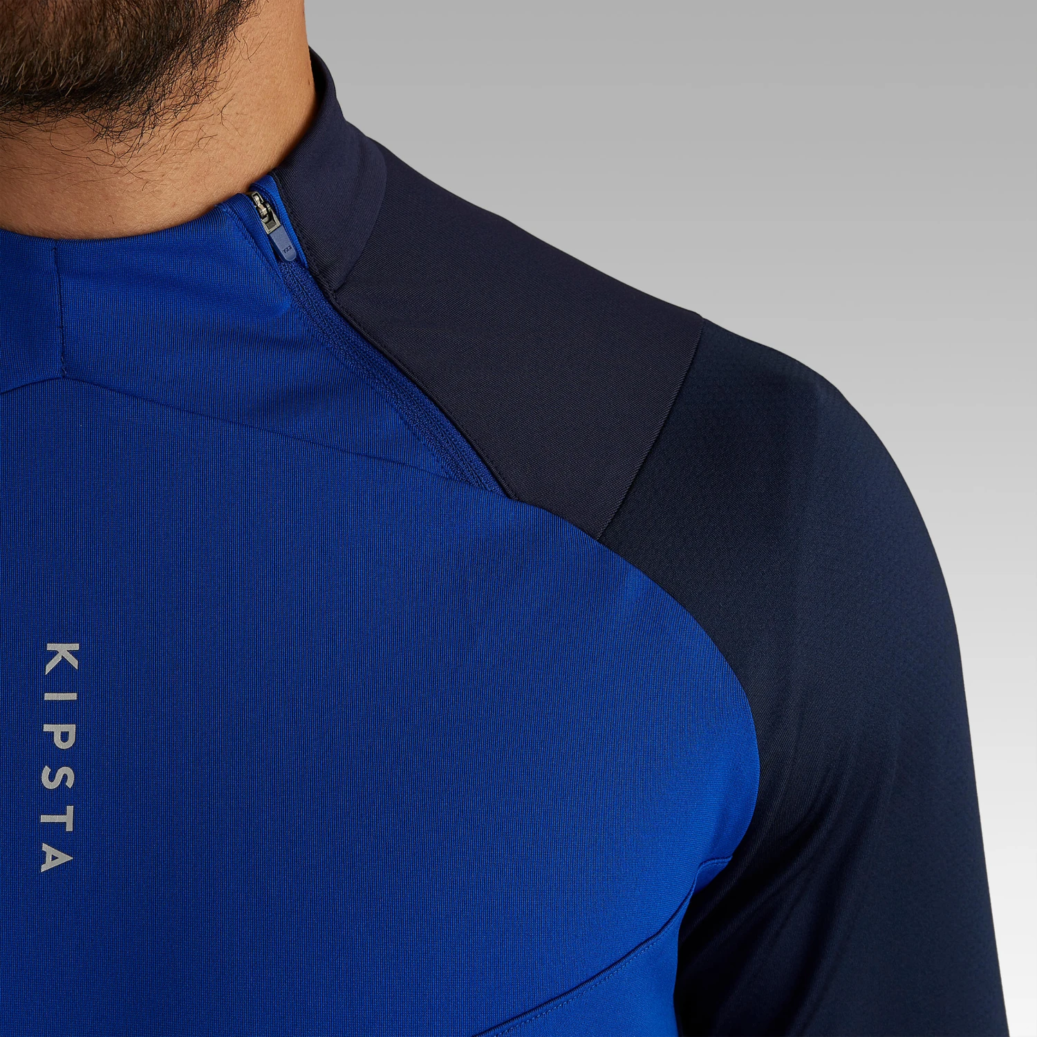 Kipsta T500 Adult 1/2 Zip Football Sweatshirt 8 Kipsta T500 Adult 1/2 Zip Football Sweatshirt - Image 6