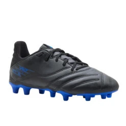 Kipsta Kids' Lace-Up Leather Football Boots Viralto II FG