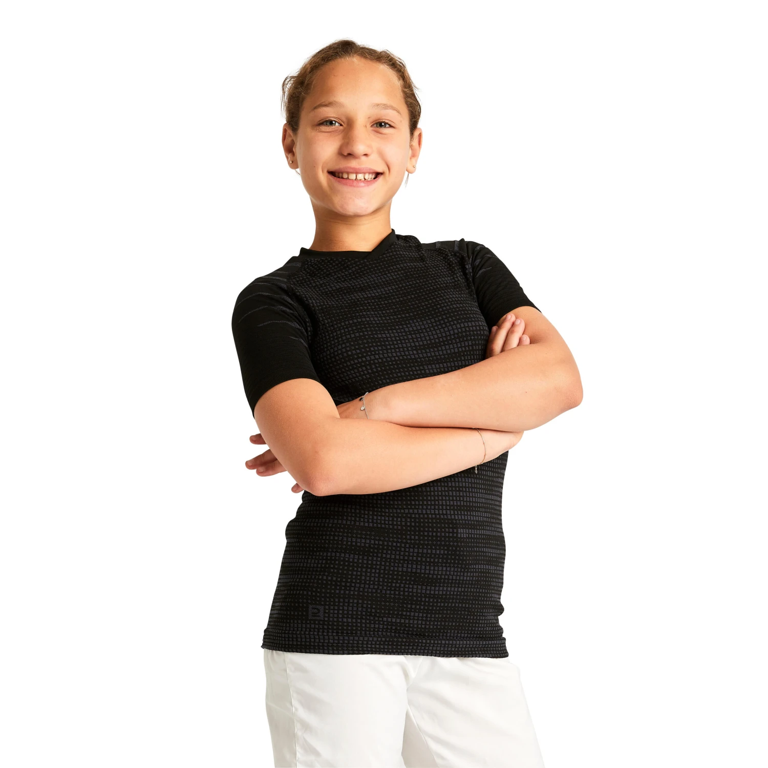 Kipsta Kids' Short-Sleeved Thermal Base Layer Top Keepdry 500 9 Kipsta Kids' Short-Sleeved Thermal Base Layer Top Keepdry 500 - Image 7