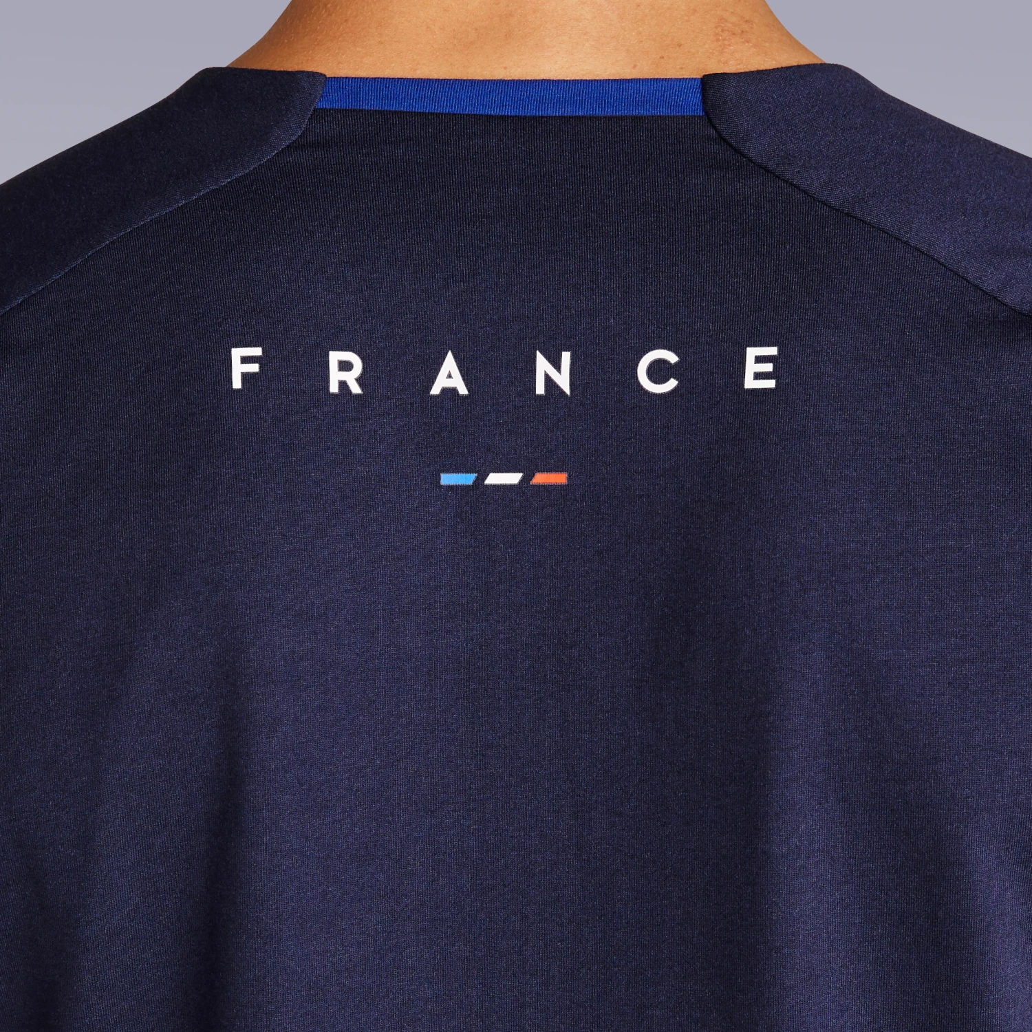 Kipsta Adult Football T-Shirt FF100 - France Away 2022 18 Kipsta Adult Football T-Shirt FF100 - France Away 2022 - Image 16