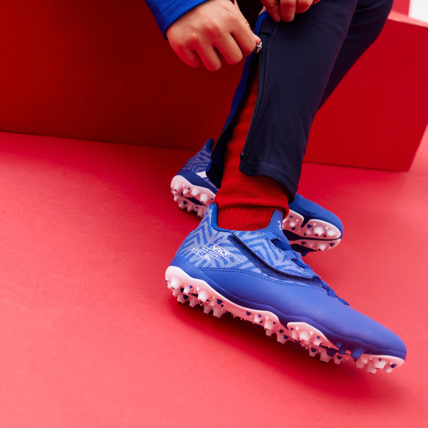 Kipsta Kids' Rip-Tab Football Boots Viralto I Easy MG/AG 15 Kipsta Kids' Rip-Tab Football Boots Viralto I Easy MG/AG - Image 13