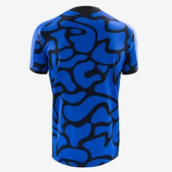 Kipsta Short-Sleeved Football Shirt Viralto II - Blue/Black/White -Decathlon kcb807d6d1cd4eefc4bccf66540a25104