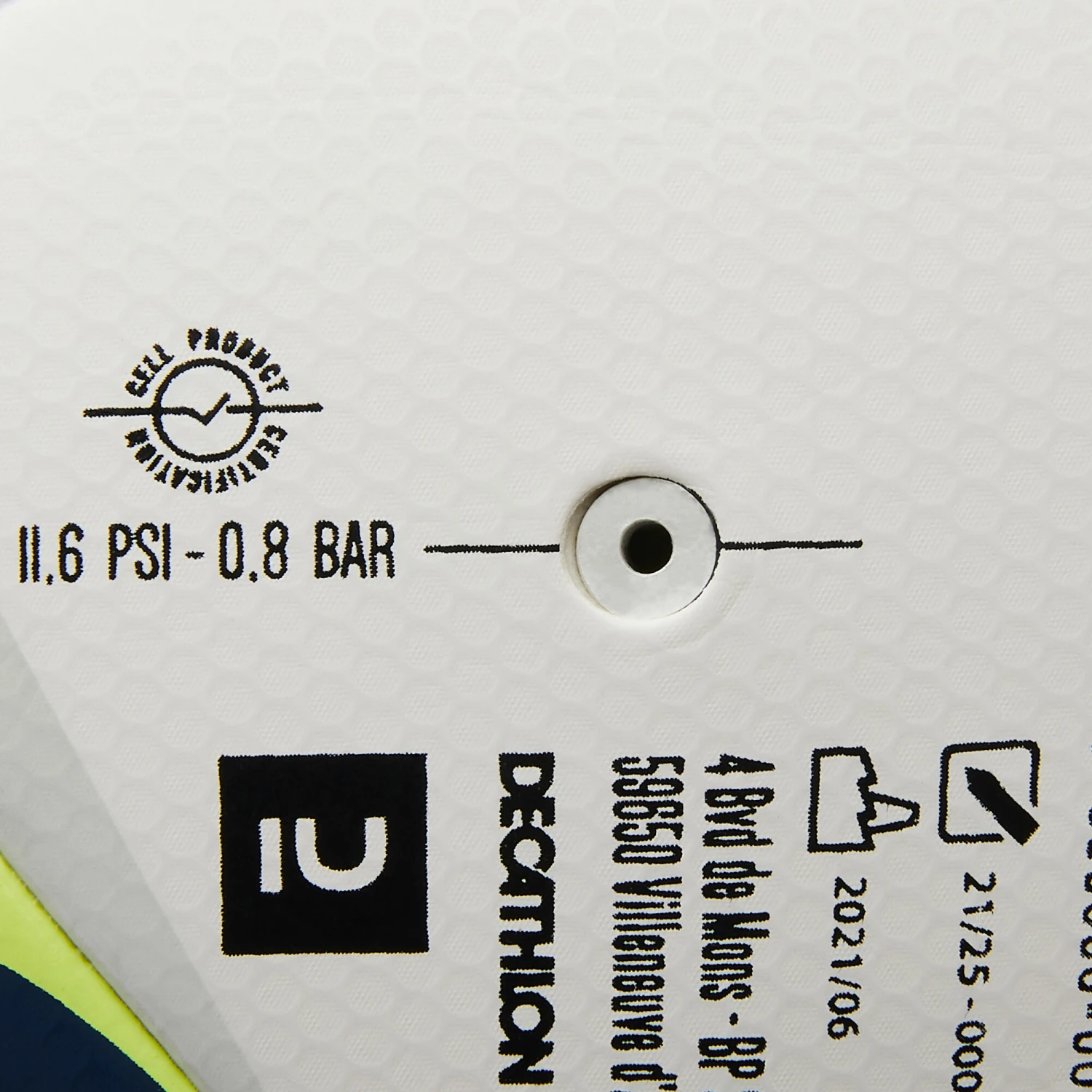 Kipsta Hybrid Football FIFA Basic F550 Size 4 8 Kipsta Hybrid Football FIFA Basic F550 Size 4 - Image 6