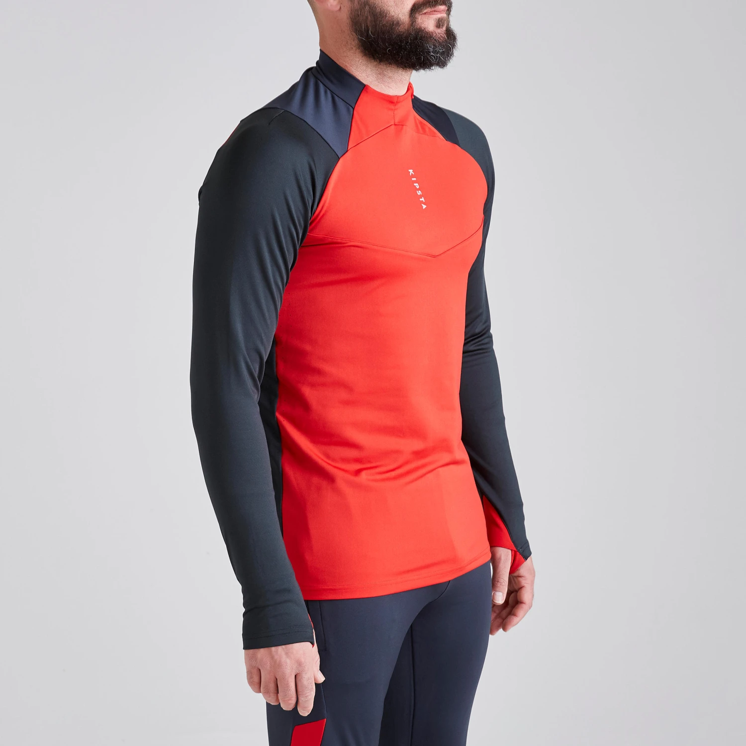 Kipsta T500 Adult 1/2 Zip Football Sweatshirt 19 Kipsta T500 Adult 1/2 Zip Football Sweatshirt - Image 17