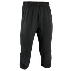 Kipsta Goalkeeper Cropped Bottoms F500 - Black