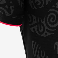 Kipsta Short-Sleeved Football Shirt Viralto II - Blue/Black/White -Decathlon kebd1063ea219a6162c59d795a8c40695