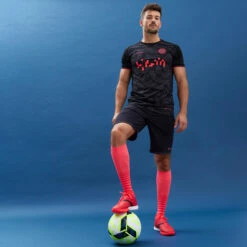 Kipsta Football Shorts Viralto II - Black/Anthracite Grey -Decathlon kedf6e3cd3575a516488850870aa3401f