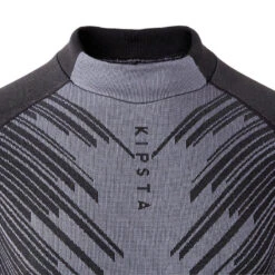 Kipsta Kids' Football Base Layer Top Keepwarm 900 - Charcoal Grey -Decathlon kids football base layer top keepwarm 900 charcoal grey 4
