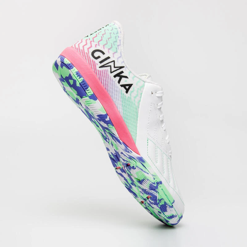 Kipsta Kids' Futsal Ginka Pro Shoes - Candy 15 Kipsta Kids' Futsal Ginka Pro Shoes - Candy - Image 13
