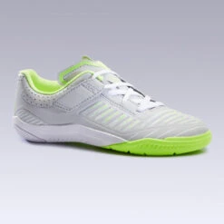 Kipsta Kids' Futsal Shoes Ginka 500 17 Kipsta Kids' Futsal Shoes Ginka 500 -Decathlon kids futsal shoes ginka 500 light grey 7