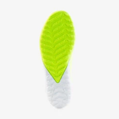 Kipsta Kids' Lace-Up Football Boots CLR Turf TF -Decathlon kids lace up football boots clr turf neon yellow 6