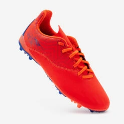 Kipsta Kids' Lace-Up Football Boots Viralto I MG/AG -Decathlon kids lace up football boots viralto i mgag orangeblue 3