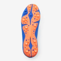 Kipsta Kids' Lace-Up Football Boots Viralto III MG/AG - Blue/Orange 18 Kipsta Kids' Lace-Up Football Boots Viralto III MG/AG - Blue/Orange -Decathlon kids lace up football boots viralto iii mgag blueorange 5