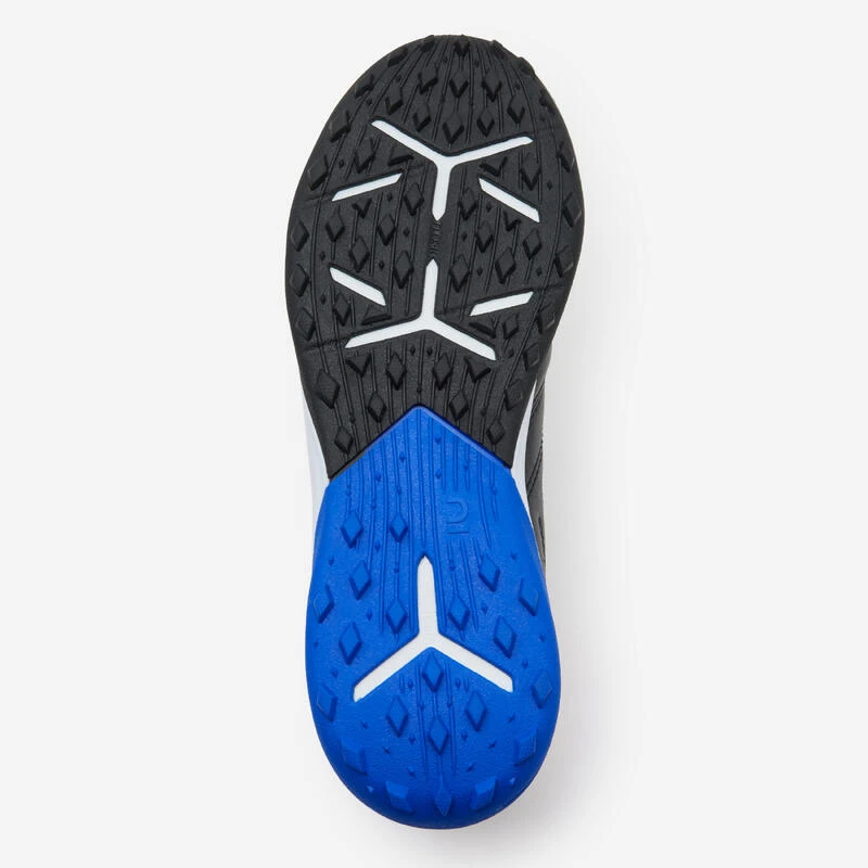 Kipsta Kids' Hard Ground Leather Football Boots Viralto II Turf TF - Black & 8 Kipsta Kids' Hard Ground Leather Football Boots Viralto II Turf TF - Black & - Image 6