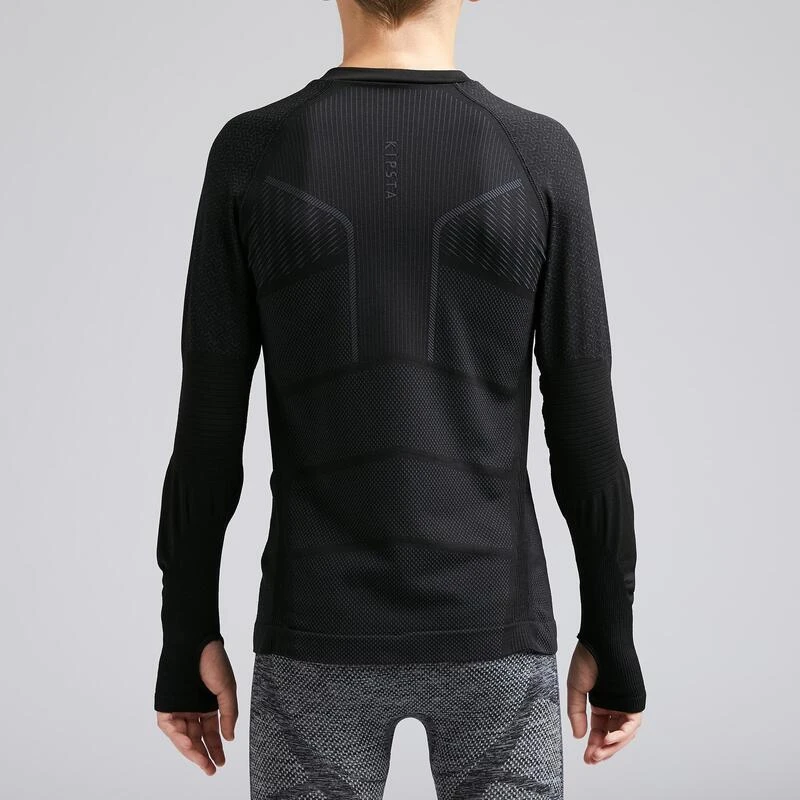 Kipsta Kids' Long-Sleeved Football Base Layer Top Keepdry 500 6 Kipsta Kids' Long-Sleeved Football Base Layer Top Keepdry 500 - Image 4