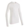 Kipsta Kids' Long-Sleeved Thermal Base Layer Top Keepdry 500 -Decathlon kids long sleeved thermal base layer top keepdry 500 white