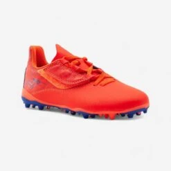 Kipsta Kids' Rip-Tab Football Boots Viralto I Easy MG/AG