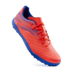 Kipsta Lace-Up Football Boots Agility 140 TF 14 Kipsta Lace-Up Football Boots Agility 140 TF -Decathlon lace up football boots agility 140 tf redblue 3