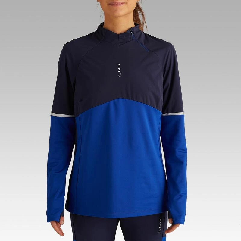 Kipsta T500 Women's Football Training Sweatshirt 4 Kipsta T500 Women's Football Training Sweatshirt - Image 2