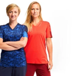 Kipsta Women's Football Jersey F900 -Decathlon womens football jersey f900 red 4